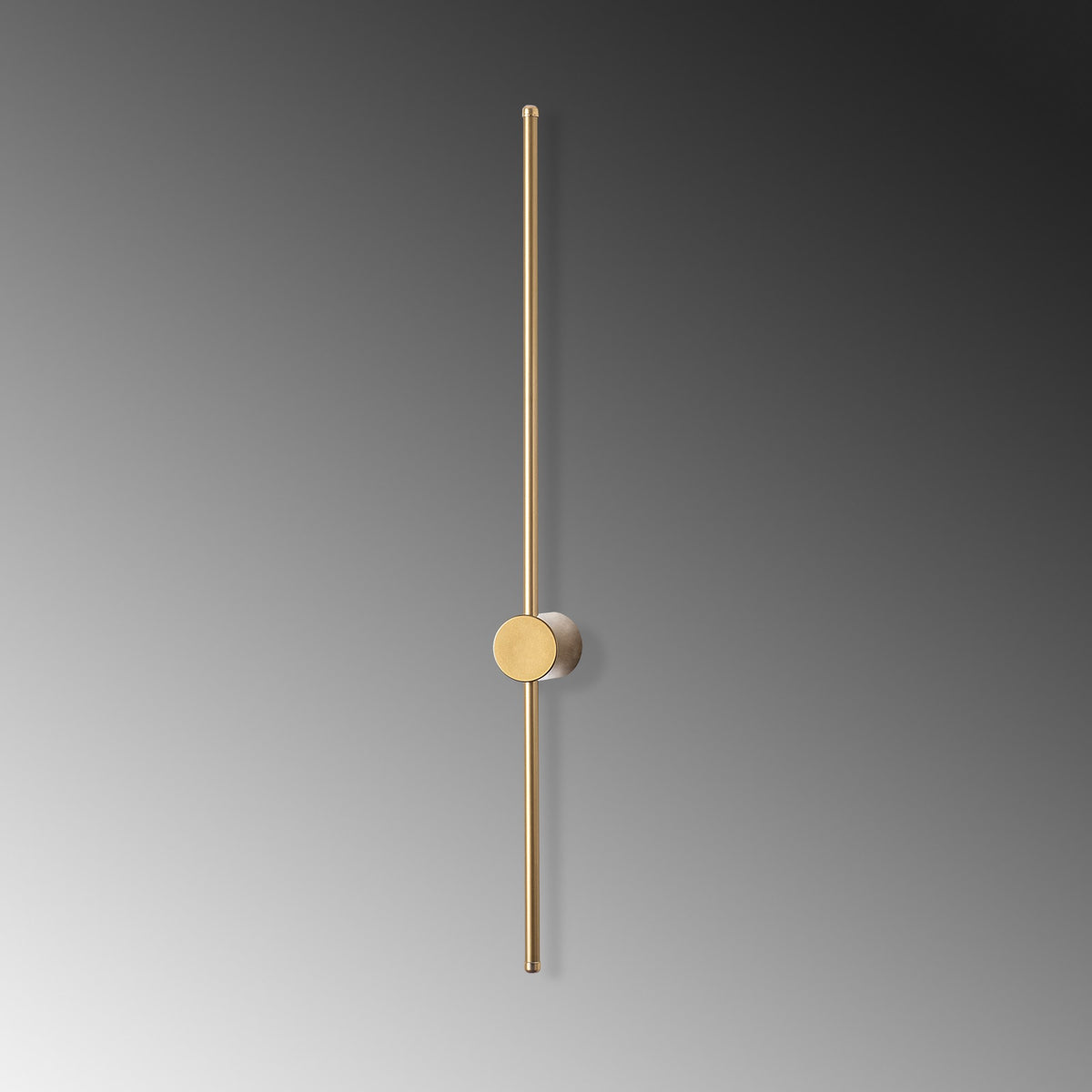 Wall lamps - Wall lamp Gold 91 cm Metal Vortex - Dimehouse