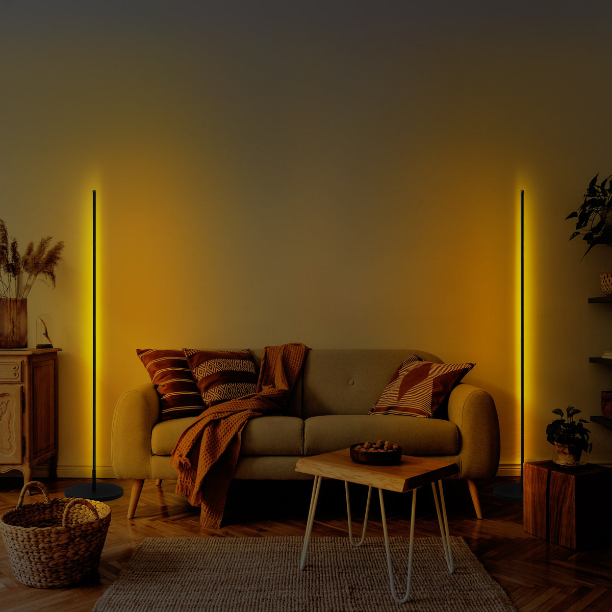 Floor lamps - Floor lamp Black Metal Sylvan - Dimehouse
