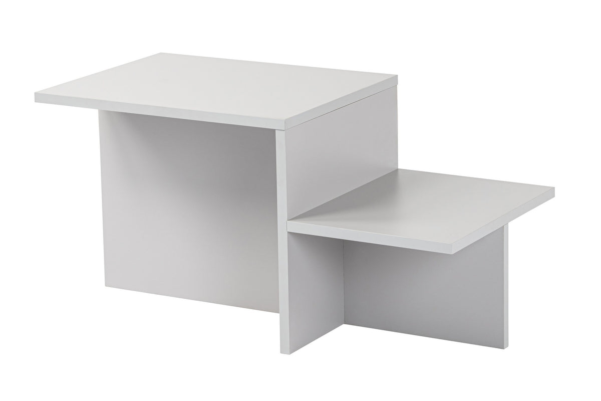 Coffee tables - Coffee table Gray Melamine - 80 x 40 cm - Eterna - Dimehouse