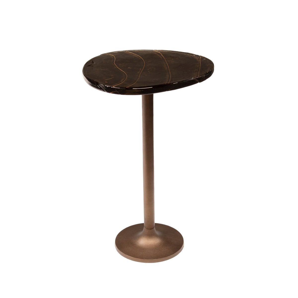 Side tables - Side table Aurum Antique Copper 60 cm - Dimehouse