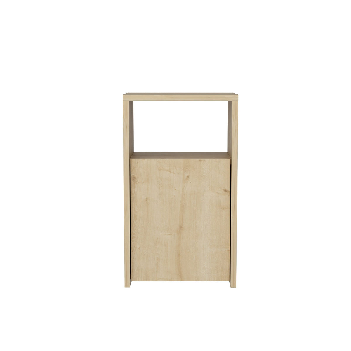 Carlin bedside table oak look 36 cm Melamine-coated furniture wood