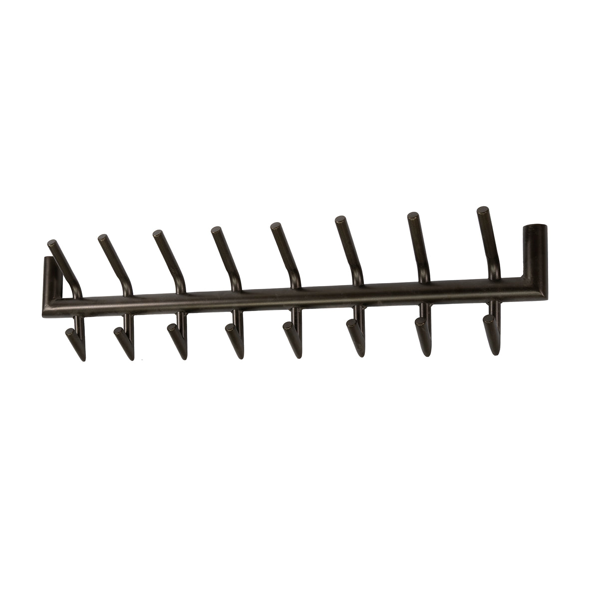 Coat racks - Coat rack Kym Drift Brown 2x8 Hooks 78 cm - Dimehouse