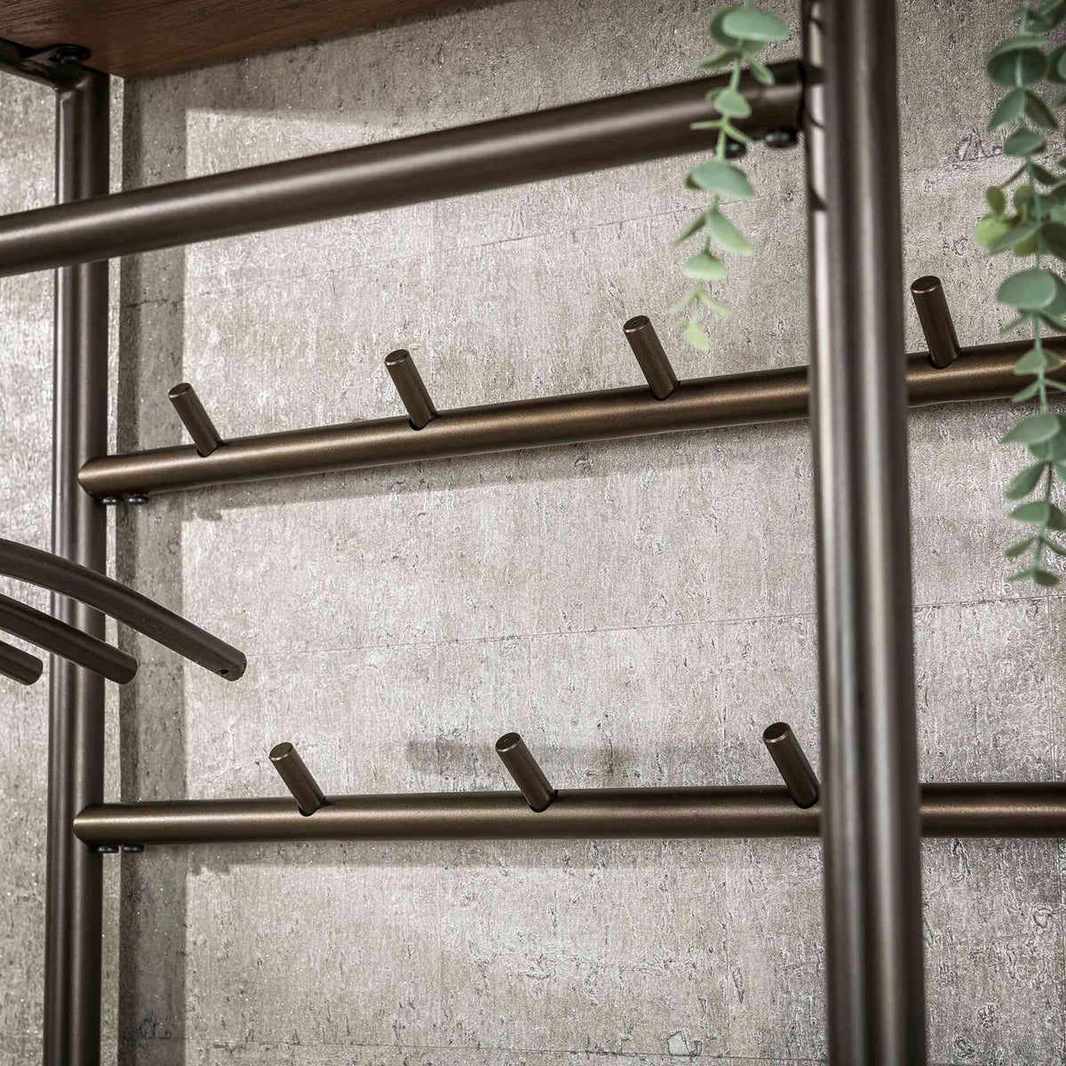 Coat racks - Wardrobe furniture Senna 70 cm Drift brown - Dimehouse