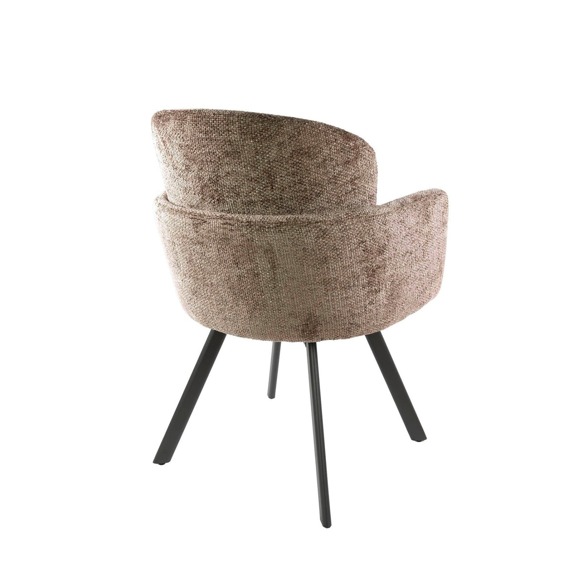 Dining room chairs - Set of 2 Modern dining room chairs Luma Hoven Rich Champagne - Dimehouse