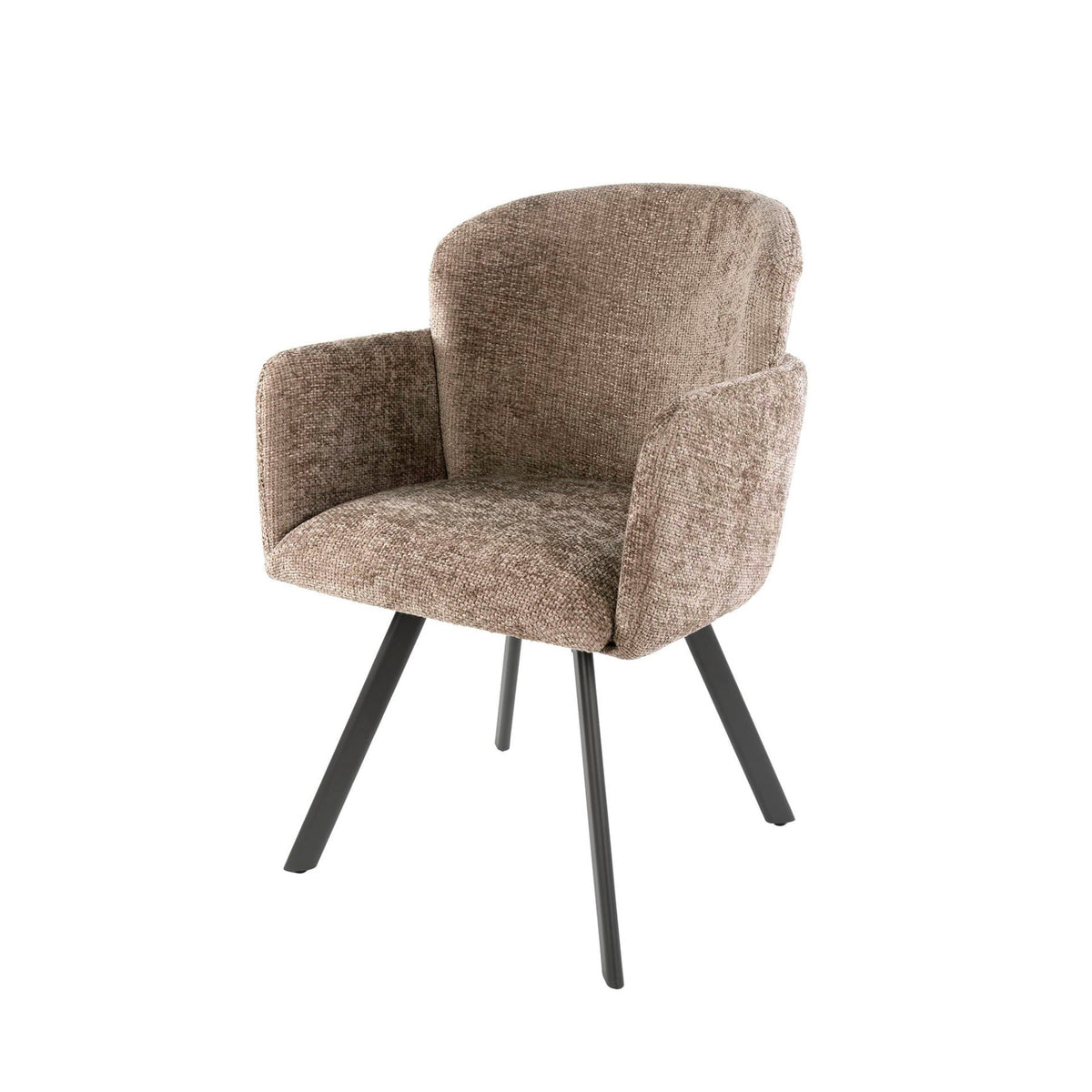 Dining room chairs - Set of 2 Modern dining room chairs Luma Hoven Rich Champagne - Dimehouse