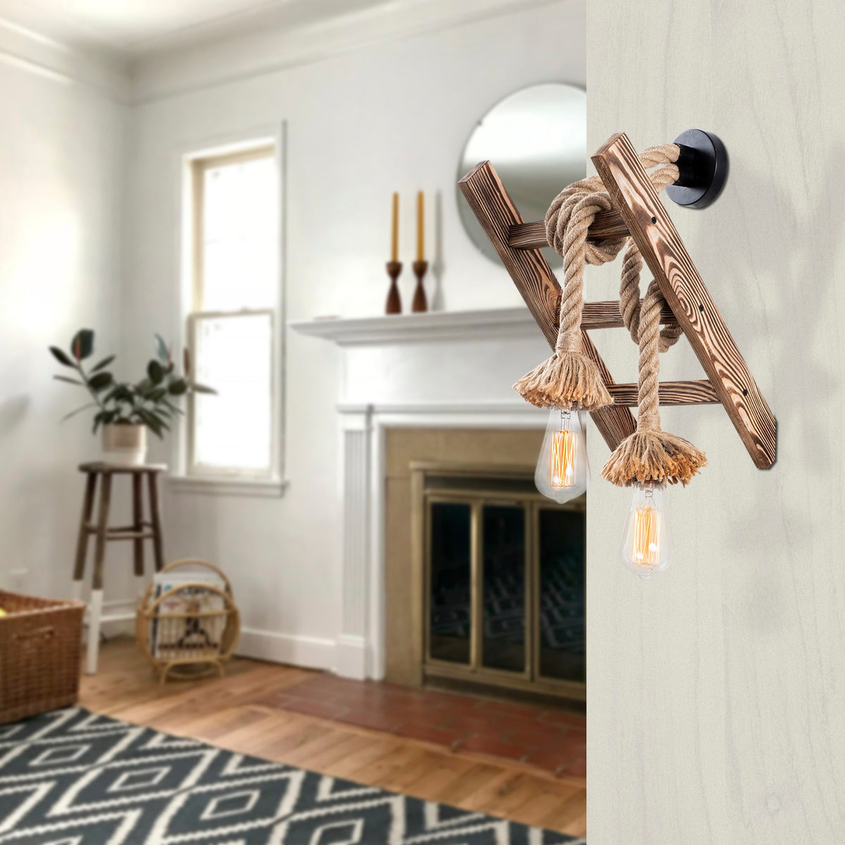 Wall lamps - Wall lamp Natural Beechwood Fjord - Dimehouse