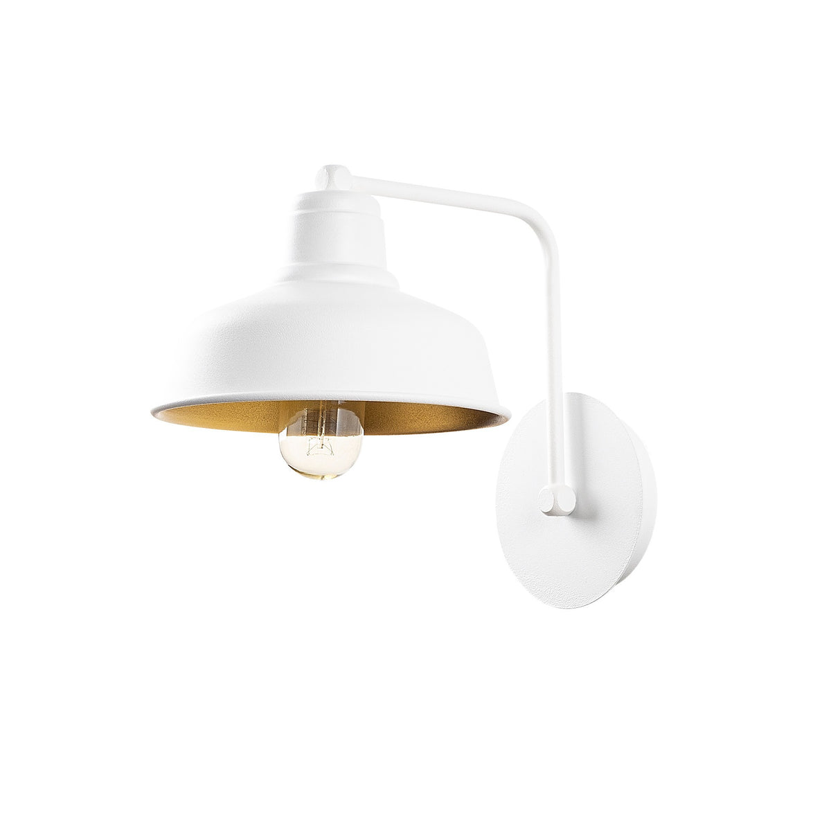 Wall lamps - Wall lamp White Metal Allure - Dimehouse