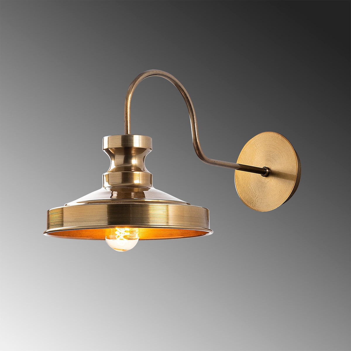 Wall lamps - Wall lamp 1 - light Gold Metal Allure - Dimehouse