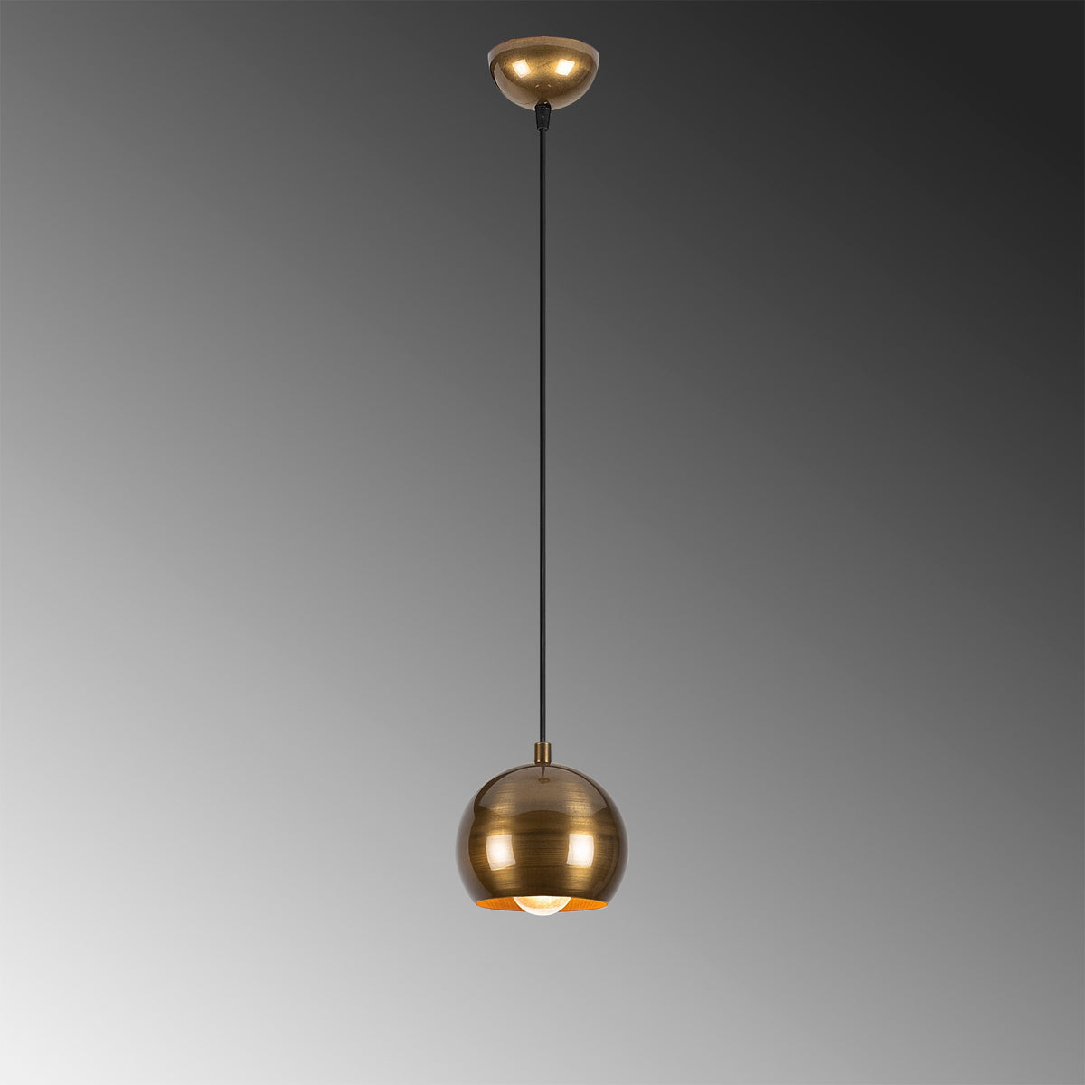 Hanging lamps - Hanging lamp Gold Metal Allure - Dimehouse