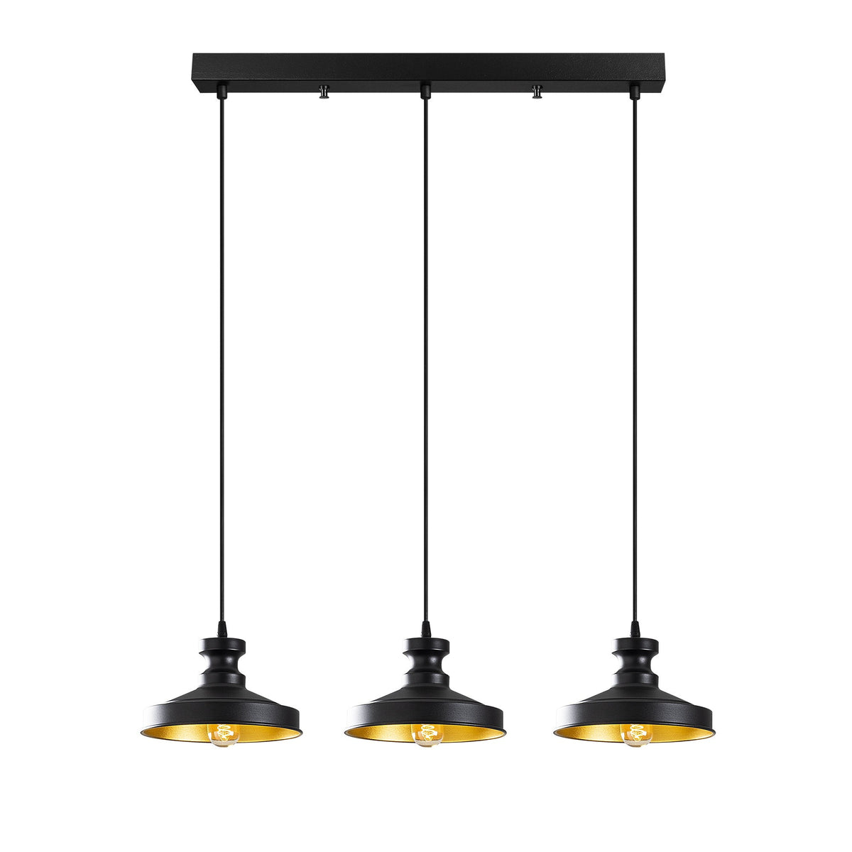 Hanging lamps - Hanging lamp Black Metal Allure - Dimehouse