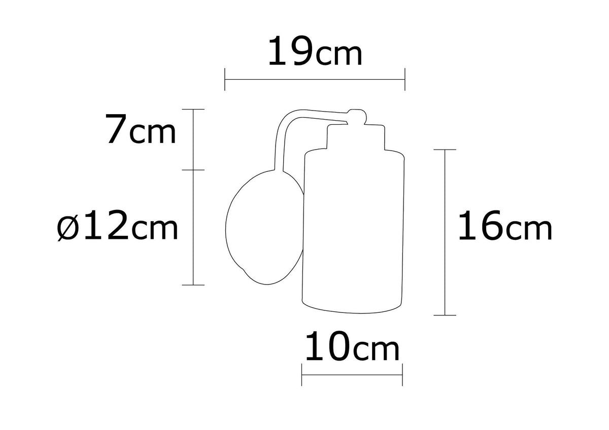 Wall lamps - Wall lamp White Silver Metal Oasis - Dimehouse