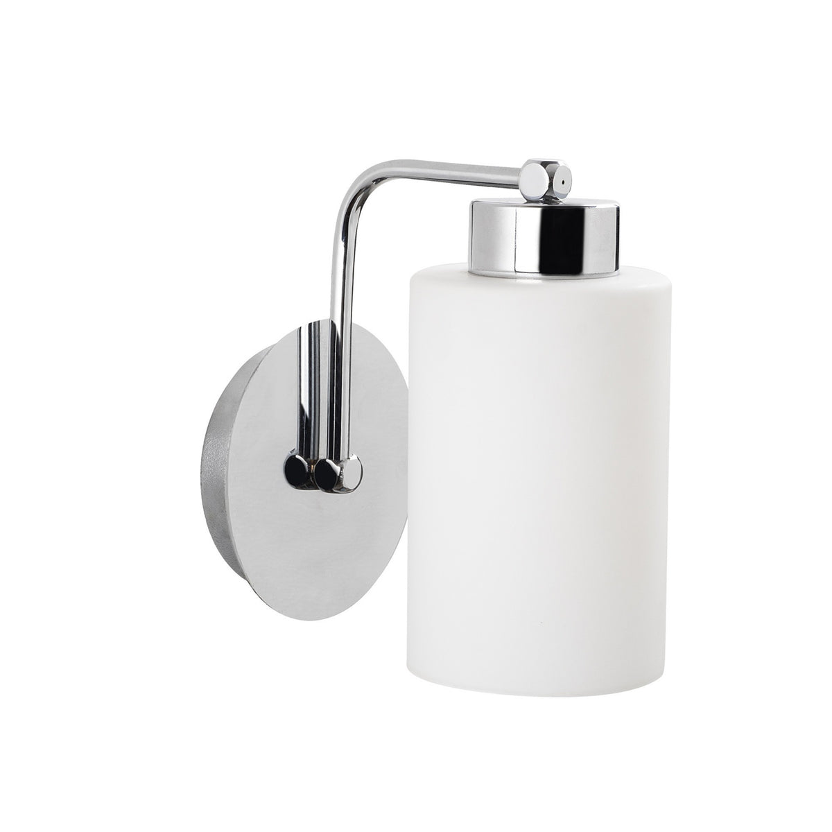 Wall lamps - Wall lamp White Silver Metal Oasis - Dimehouse
