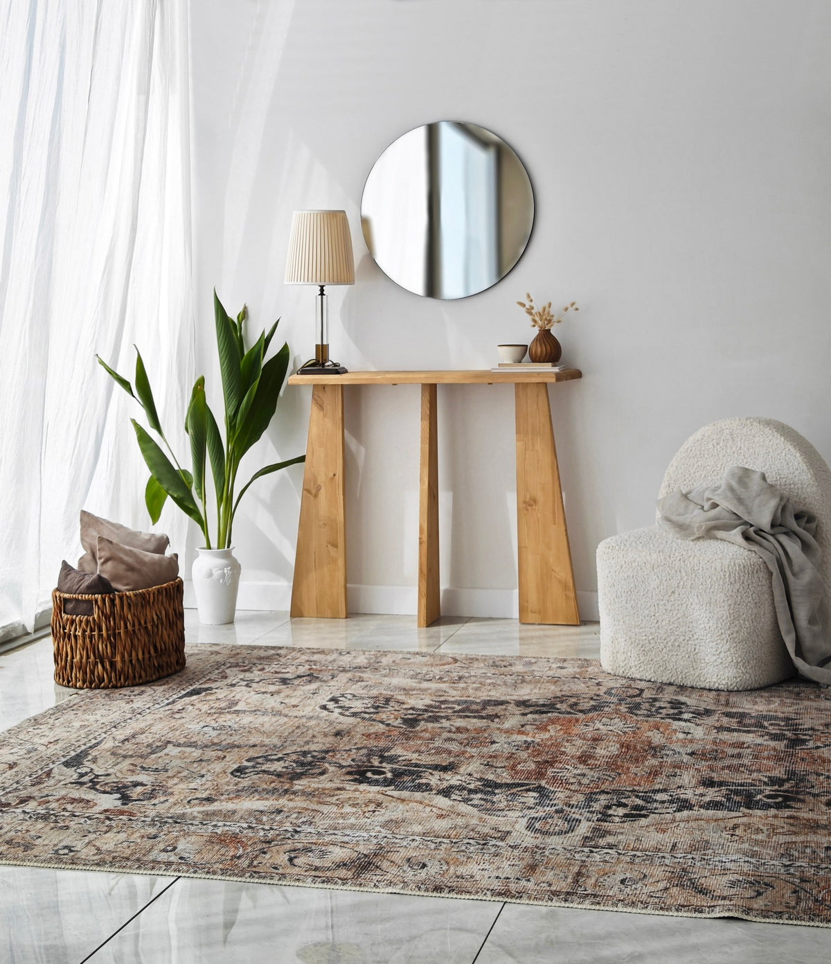 Dressing tables - Dressing table Cleopatra Oak Wood - Dimehouse