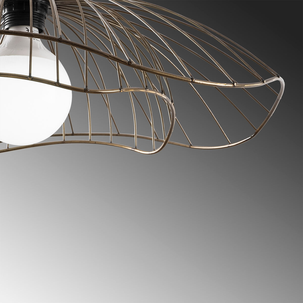 Hanging lamps - Hanging lamp Bronze-colored Metal Twilight - Dimehouse