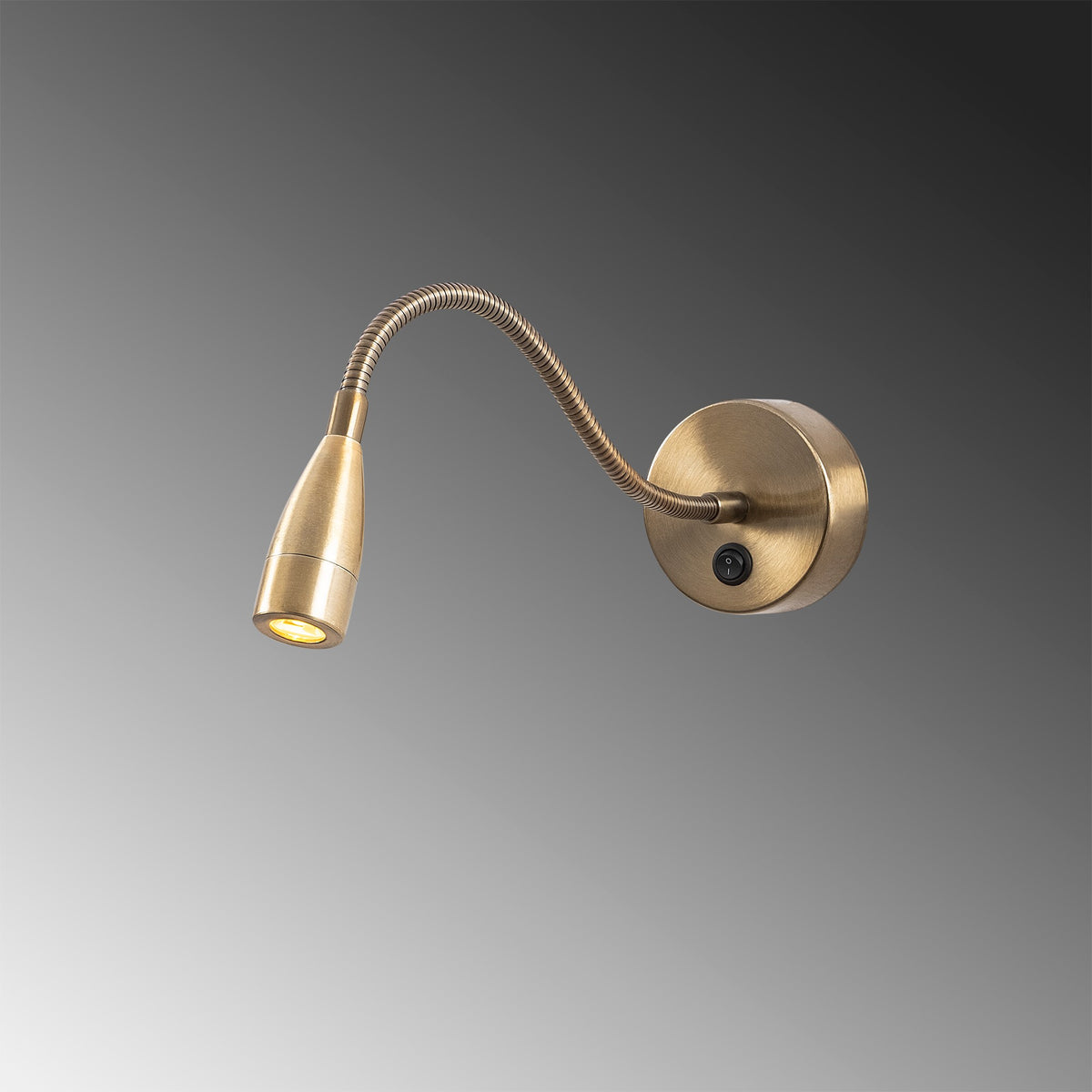 Wall lamps - Wall lamp 1 - light Bronze-colored Metal Veridia - Dimehouse