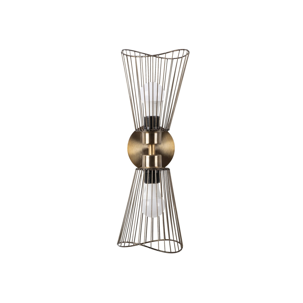 Wall lamps - Wall lamp Bronze-colored Metal Void - Dimehouse