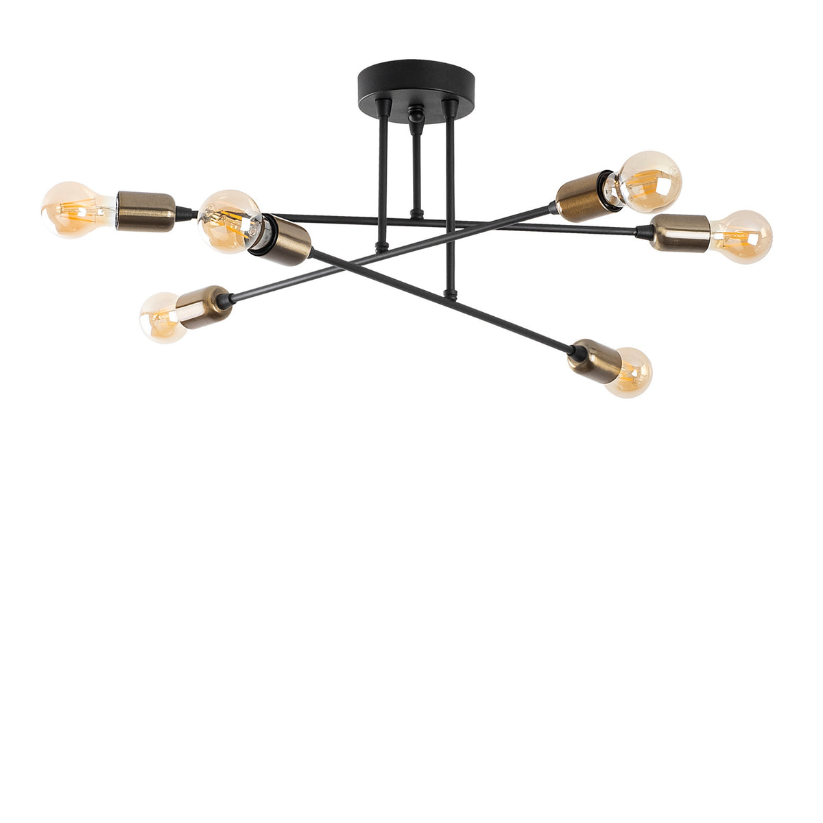 Ceiling lamps - Ceiling lamp Black Metal Jade - Dimehouse
