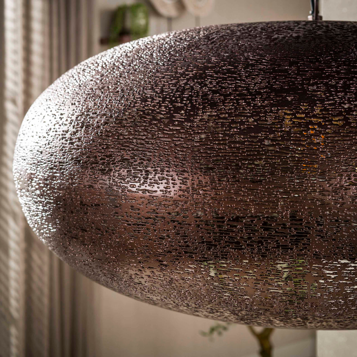 Hanging lamp - Hanging lamp 1 - light antique copper Chase Ø68 cm - Dimehouse