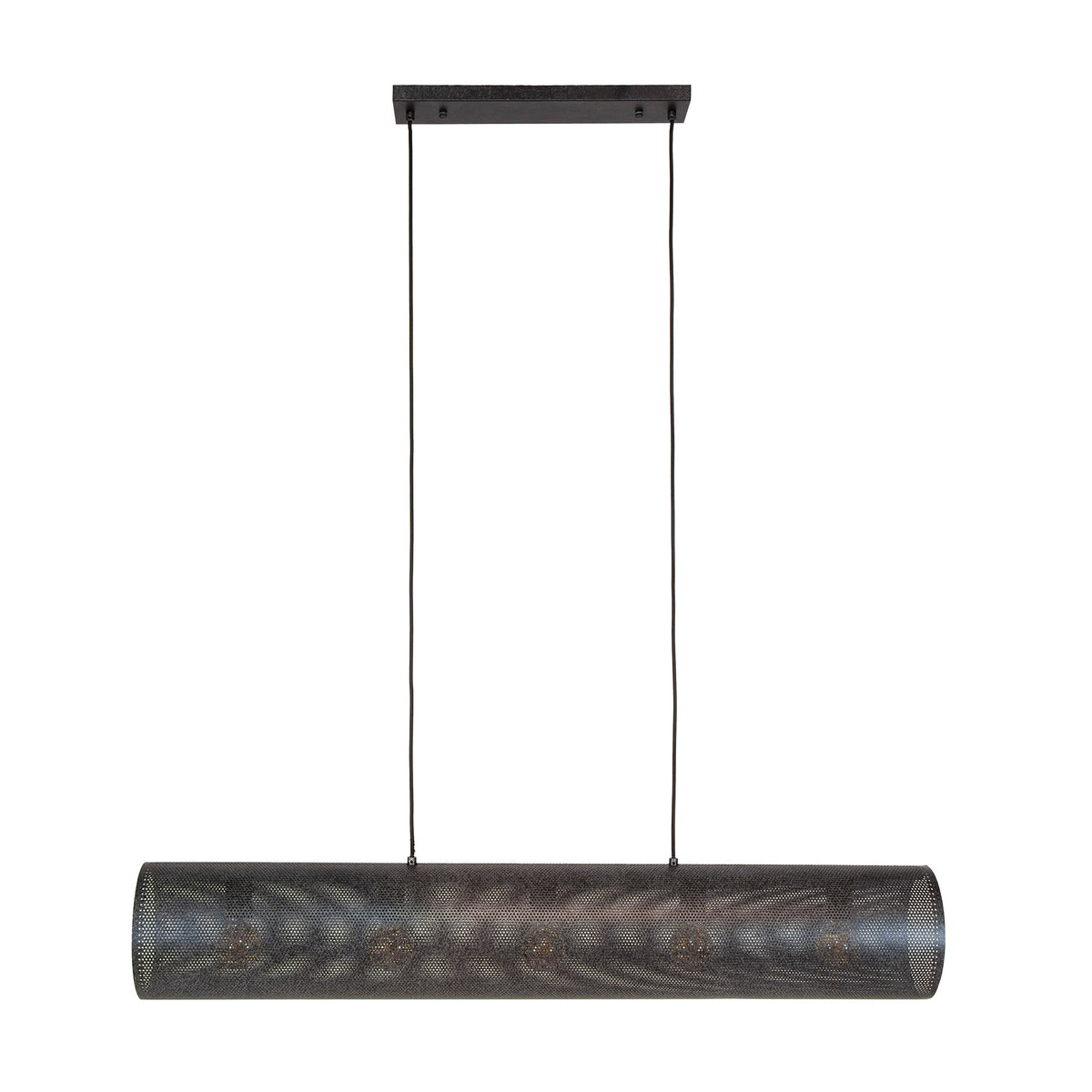 Hanging lamps - Hanging lamp Knox 5 - light mesh black - Dimehouse