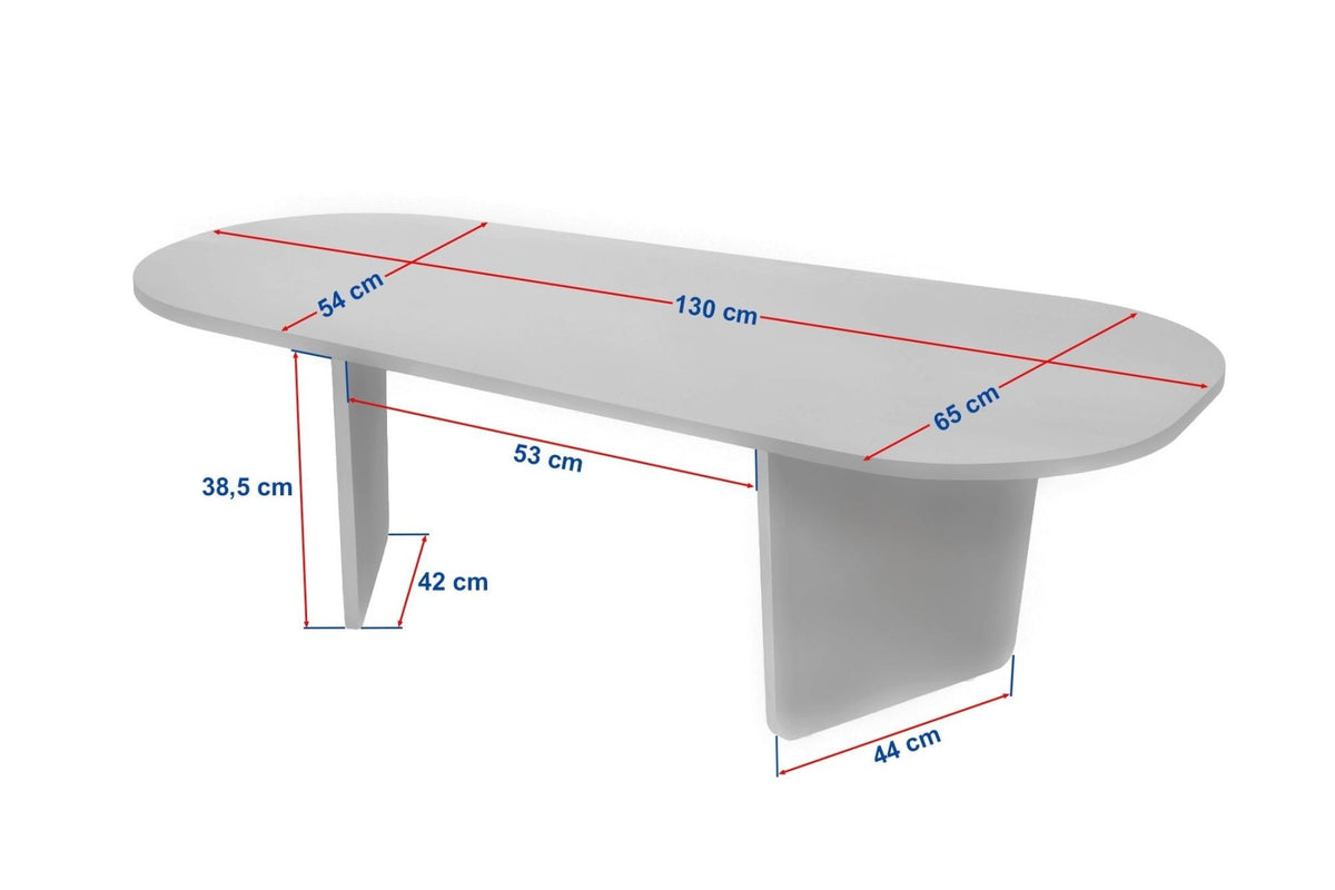 Ovalis - Oak 100% MELAMINE COATED PARTICLE BOARD