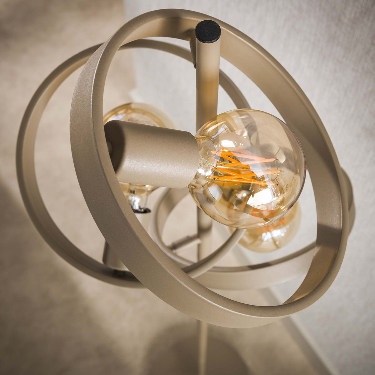 Floor Lamps - Modern Floor Lamp Otan 3L Beige 155 cm - Dimehouse