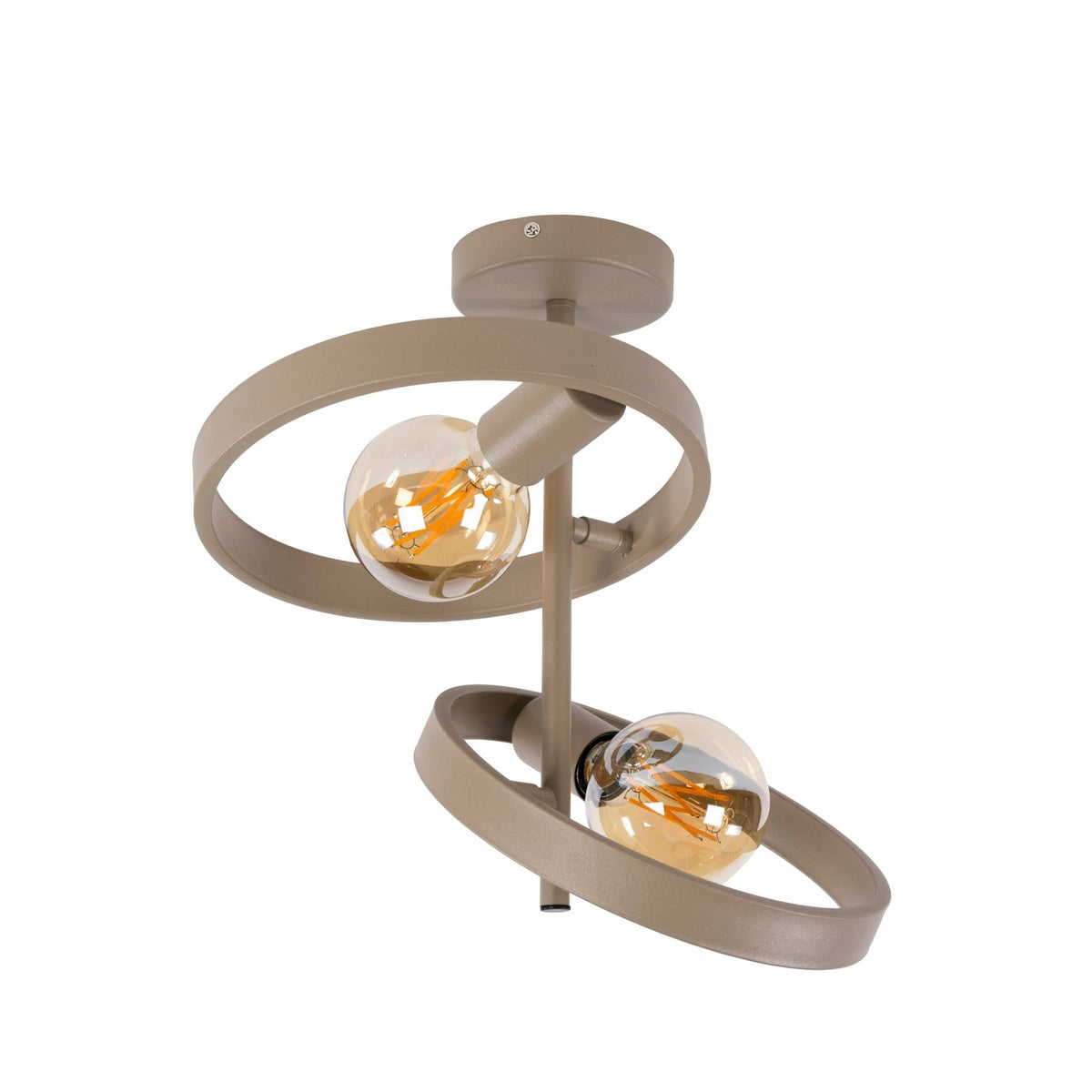 Hanging lamps - Modern Ceiling Lamp Otan 2 - light Beige 42 cm - Dimehouse