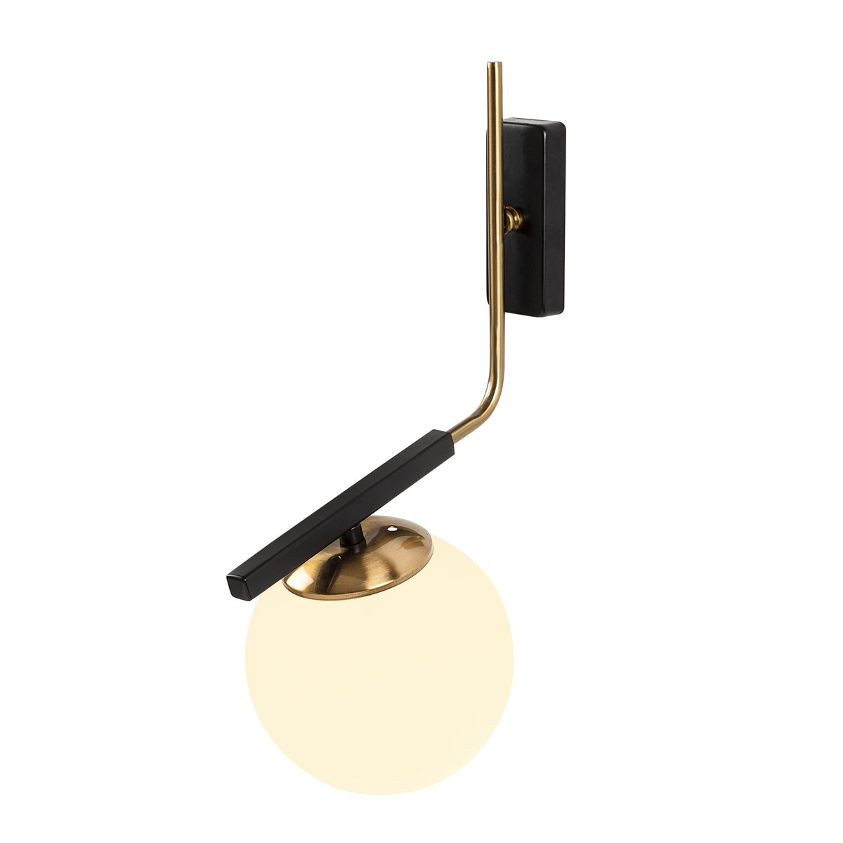 Wall lamps - Wall lamp Black Glass Crux - Dimehouse