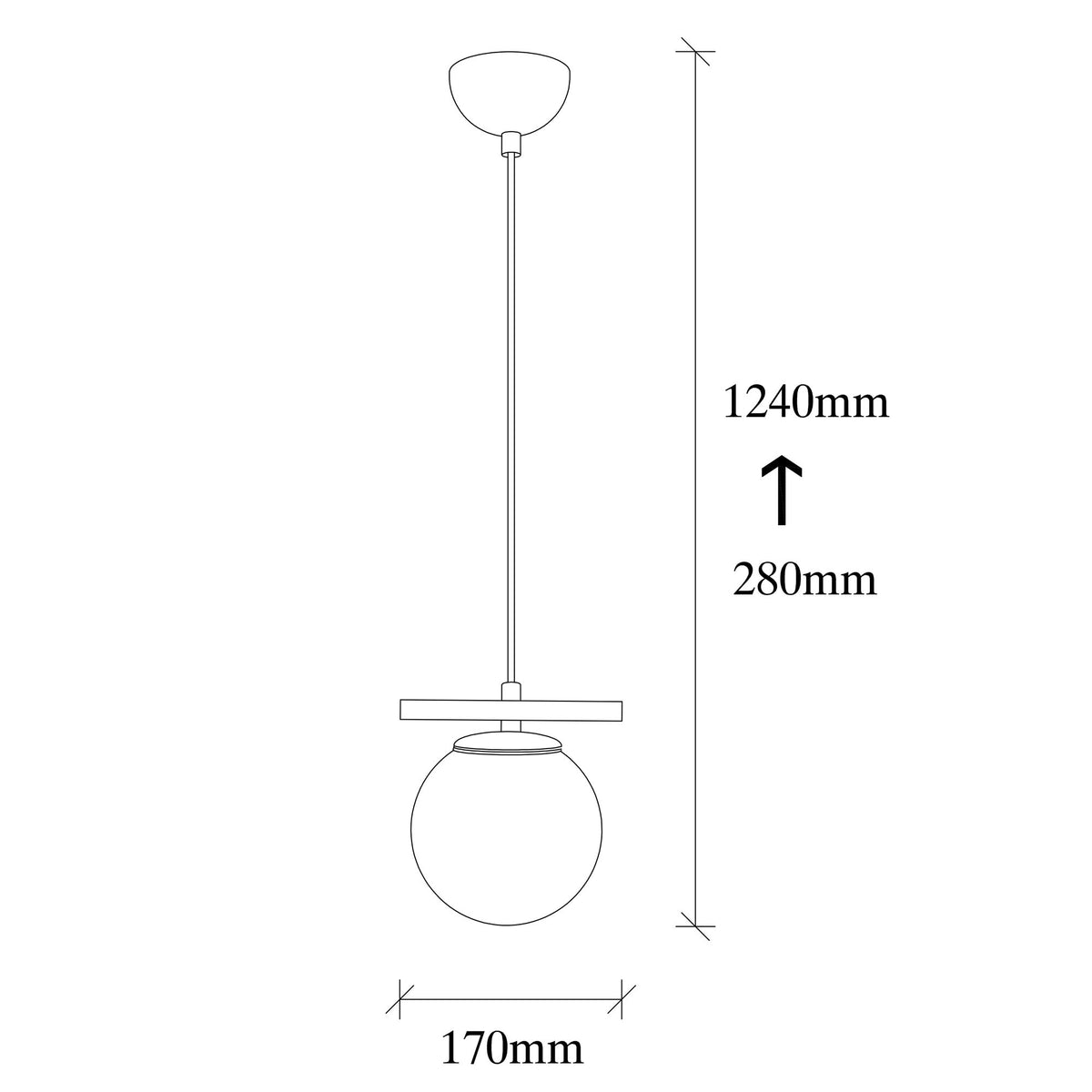 Hanging lamps - Hanging lamp White Metal Spire - Dimehouse