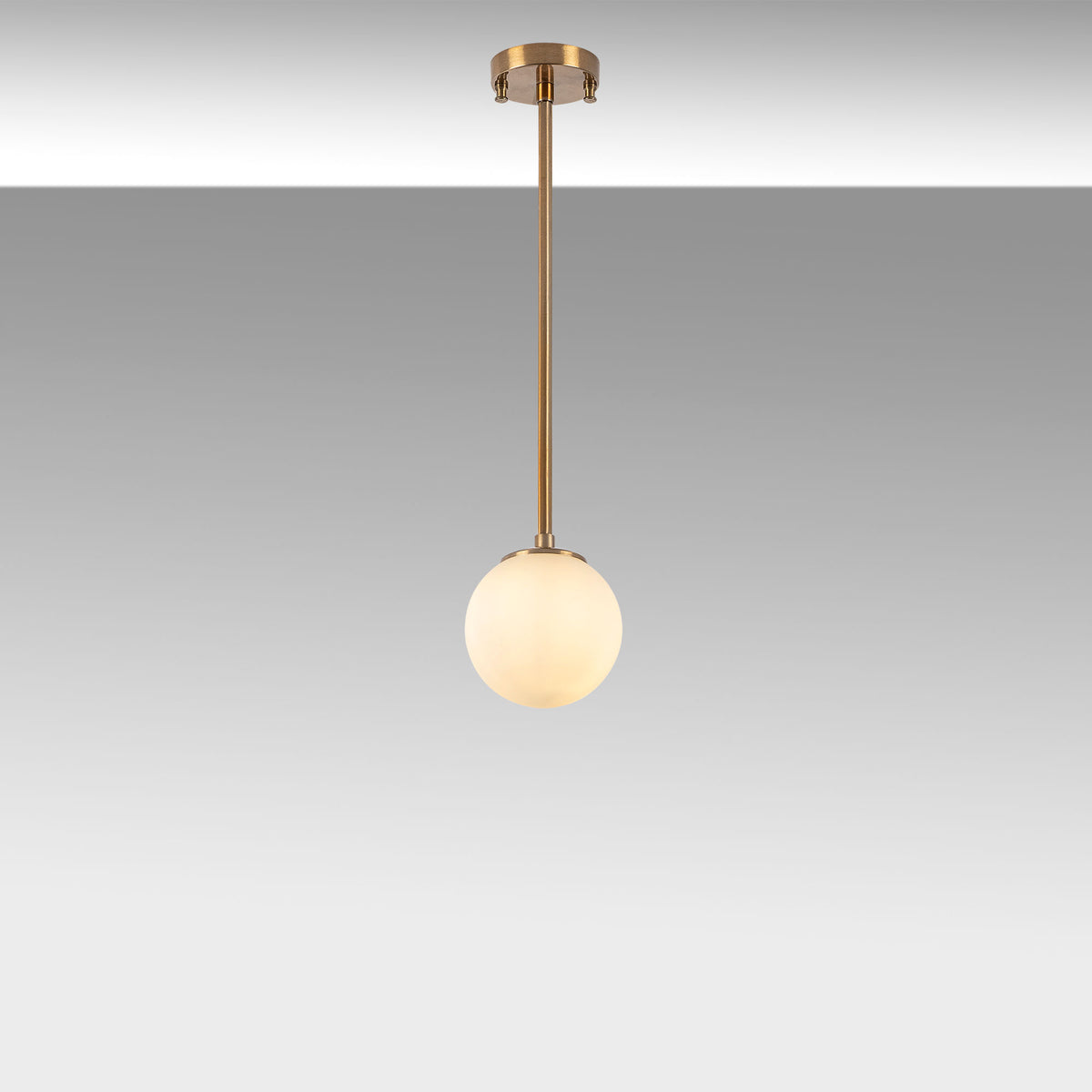 Hanging lamps - Hanging lamp 3 - light Bronze colored with White Shade Metal Flint - Dimehouse