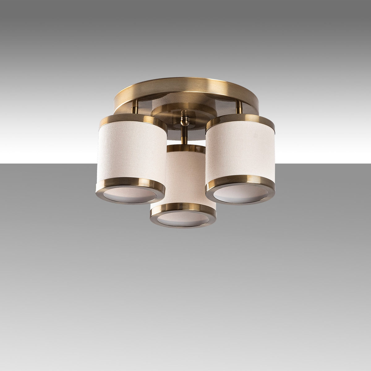 Ceiling lamps - Ceiling lamp Bronze-colored Dust Frost - Dimehouse