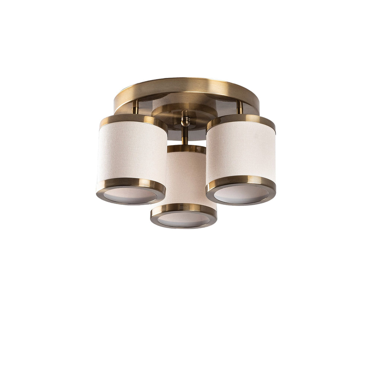 Ceiling lamps - Ceiling lamp Bronze-colored Dust Frost - Dimehouse
