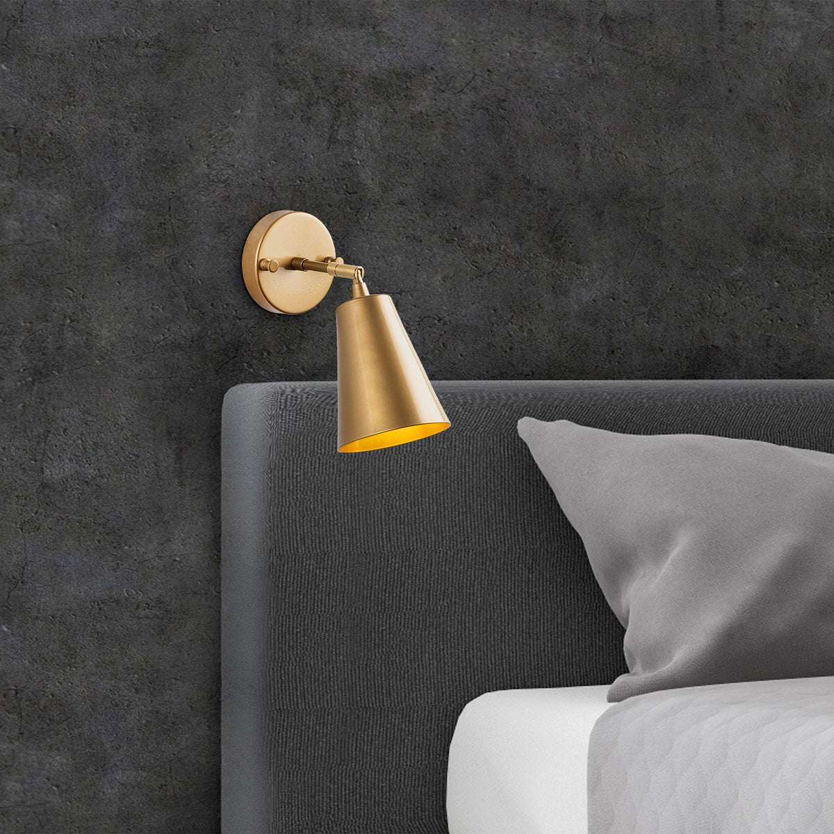 Wall lamps - Wall lamp Gold Glass Glacier - Dimehouse