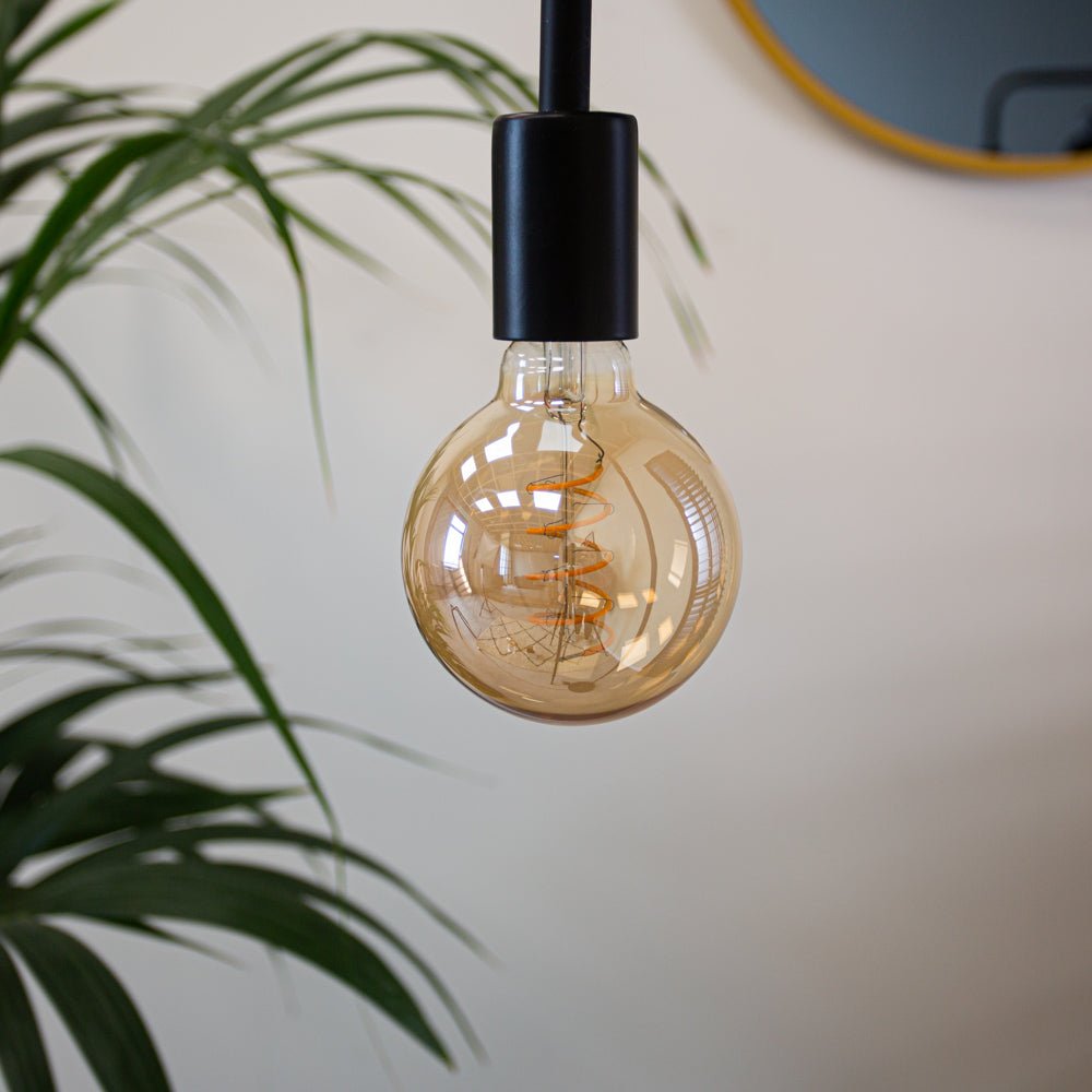 Light sources - Light source LED Filament ball Ø9.5 amber-colored - Dimehouse