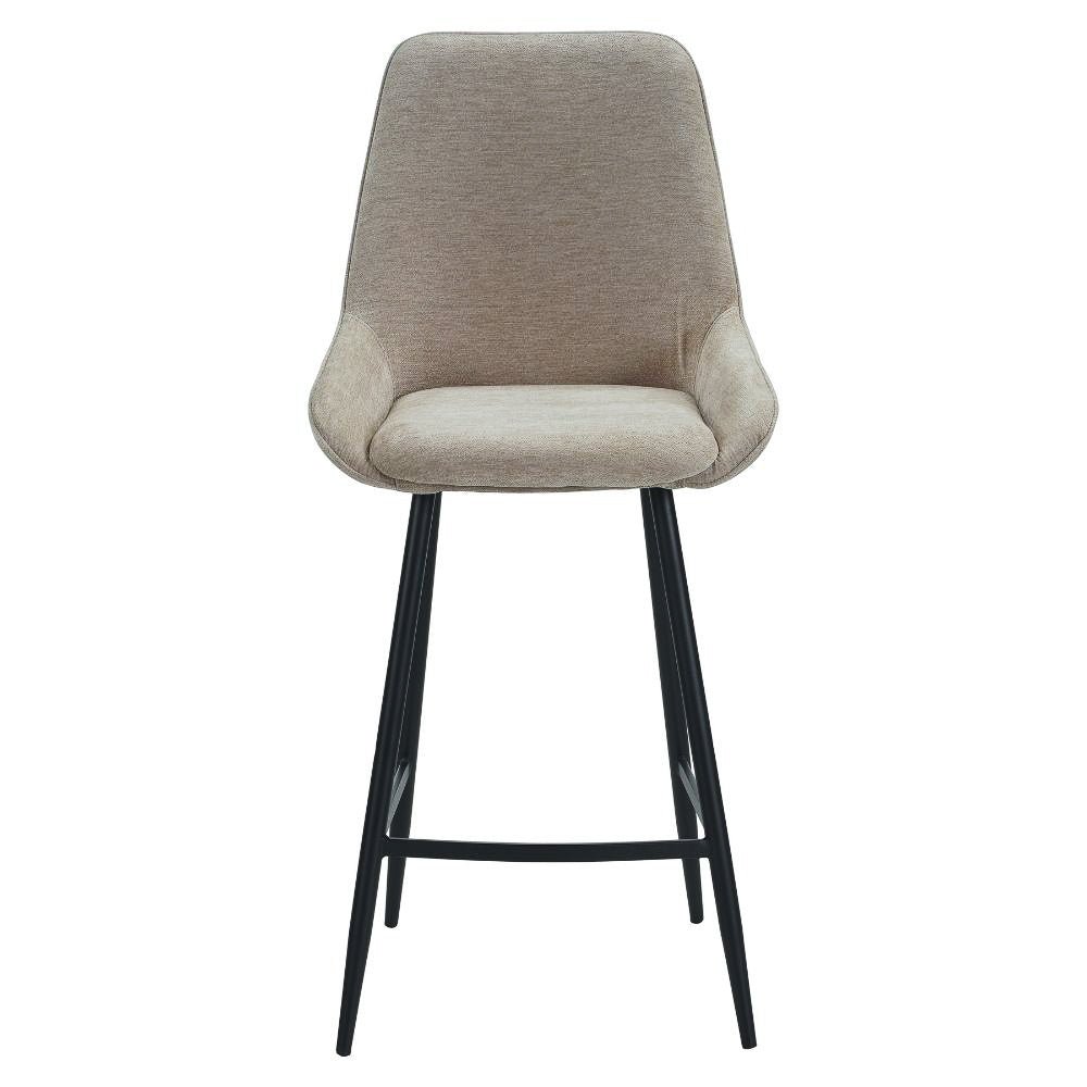 Barkruk Lynn velvet beige 71 cm