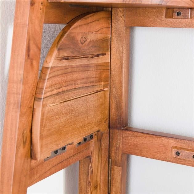 Corner rack Jess DH Interior Acacia LxWxH 135x50x12 Acacia wood Atmospheric photo detail