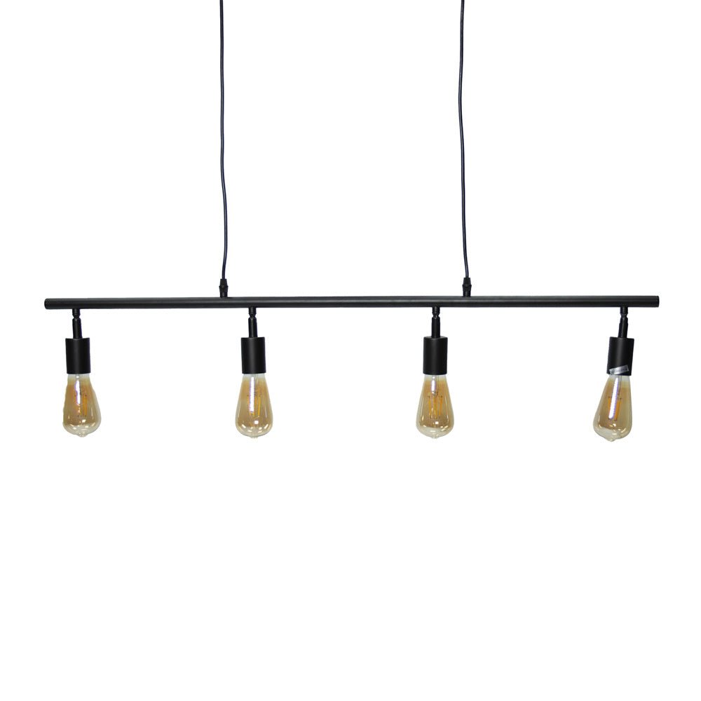 Hanging lamp Glenn Dimehouse Black LxWxH 103x14x7 Metal White photo front view