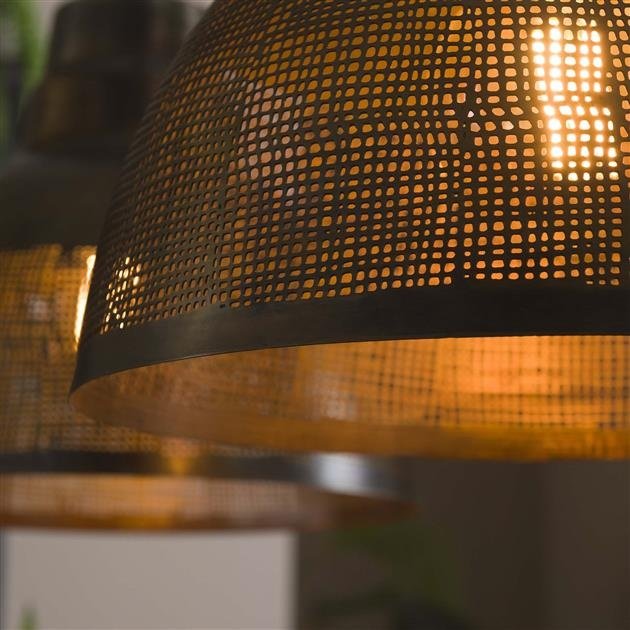 Hanging lamp Luisa DH Interior Bronze LxWxH 79x42x37 Bronze Atmospheric photo detail