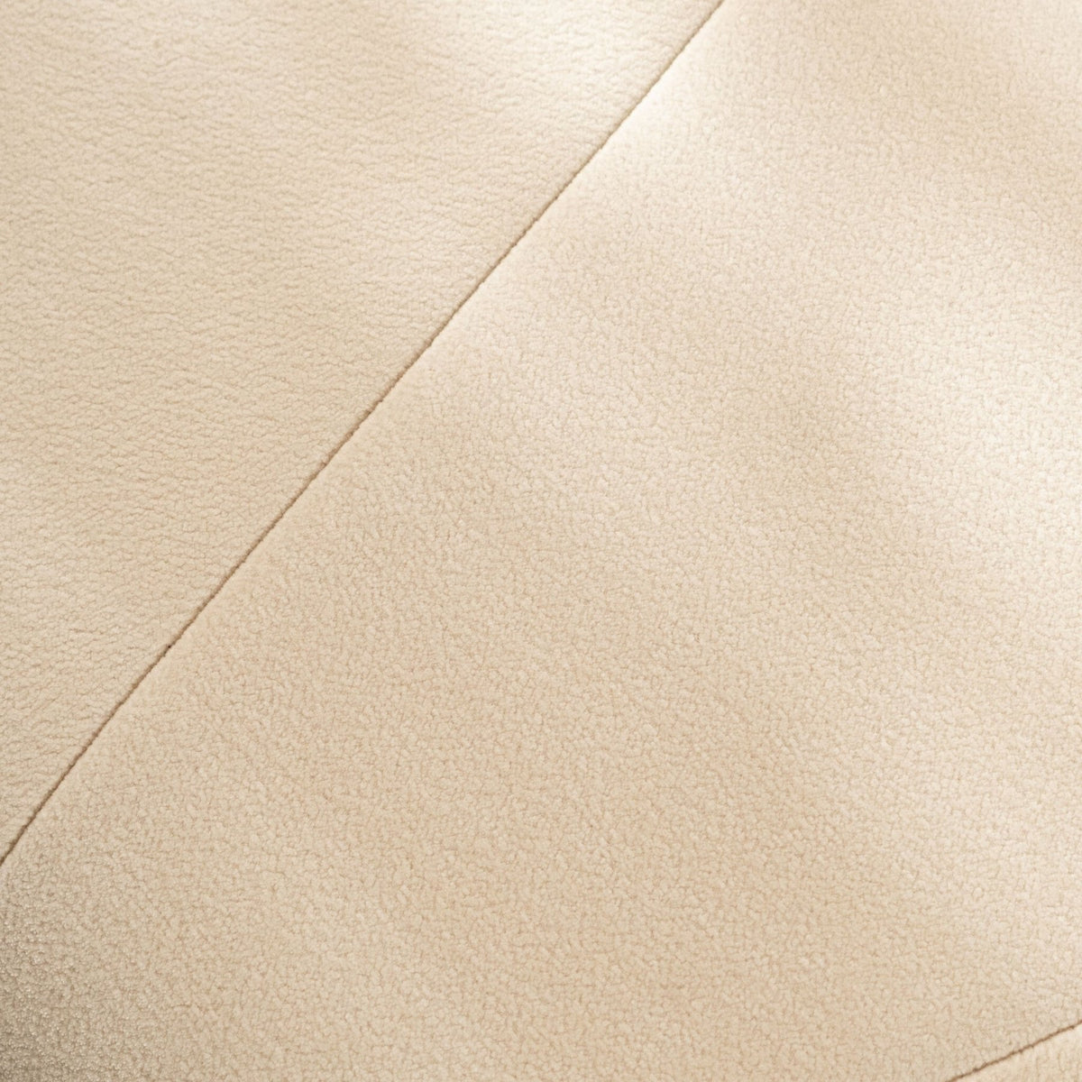 Modulaire hoekhocker Seth chenille off white Wit