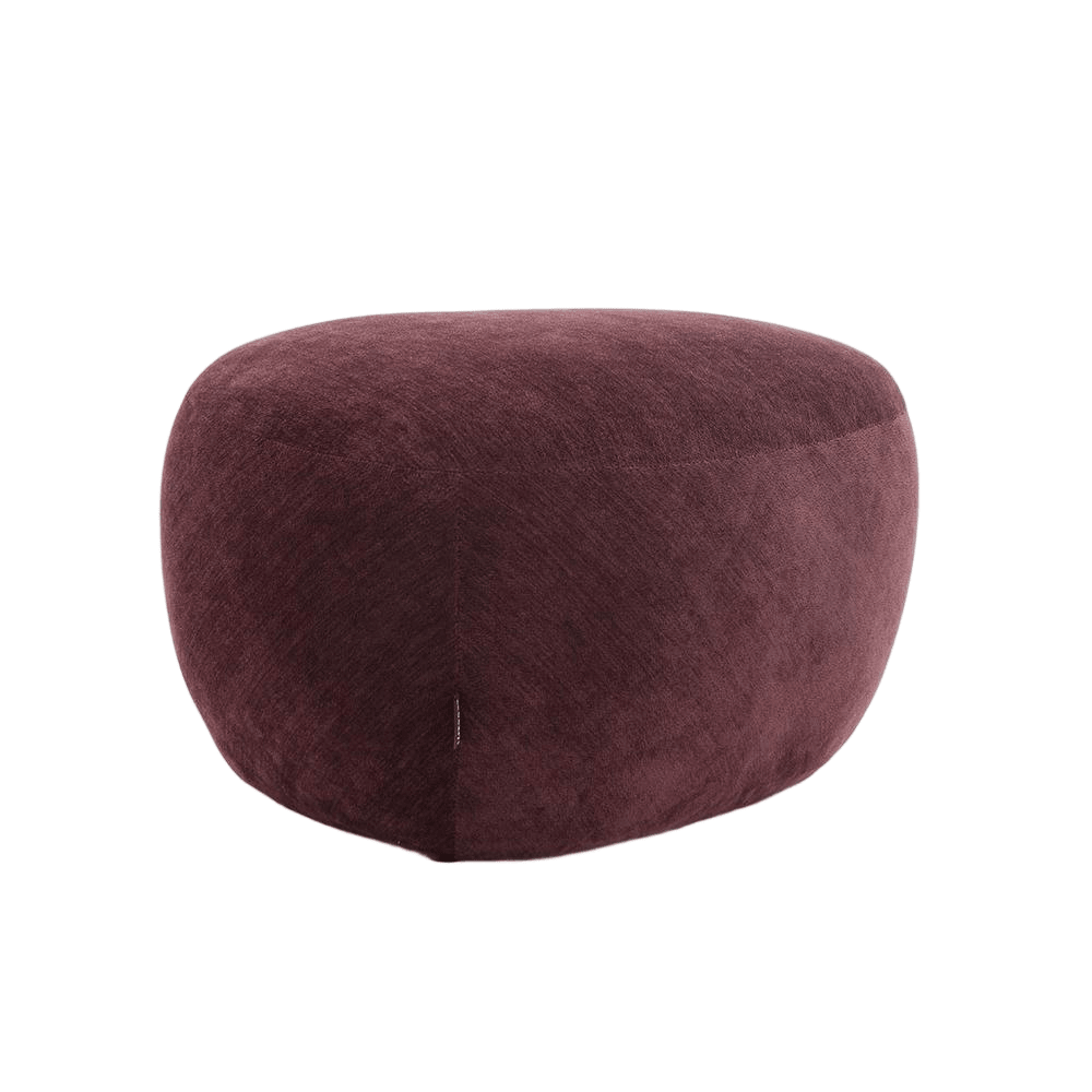 Poef Fenna velvet paars