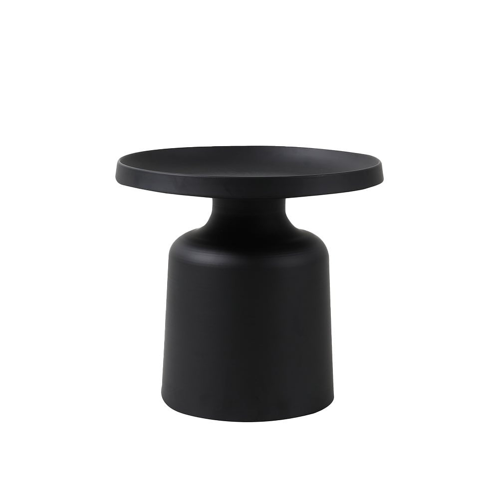 Coffee table Donna round metal black - image 7