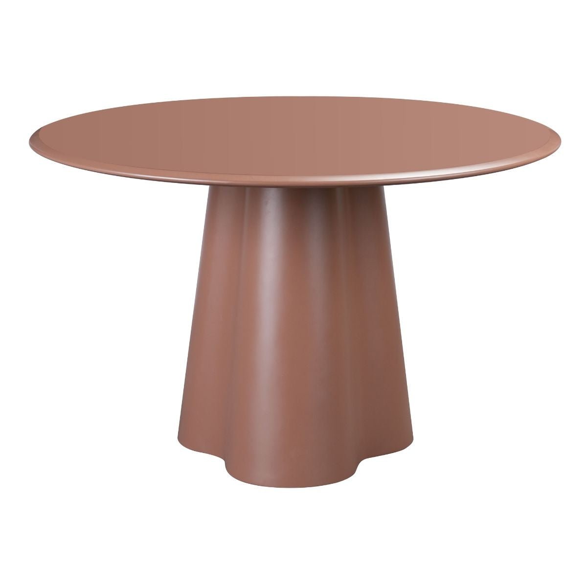 Salontafel Orion rond ø70 cm mocha mousse Bruin MDF