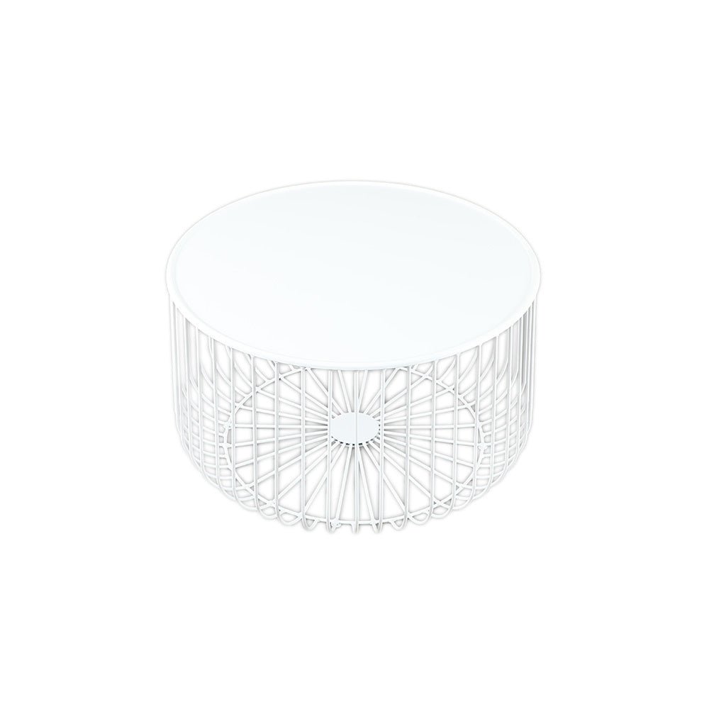 Coffee table Senna metal white