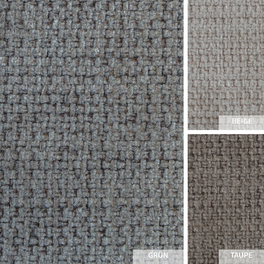 Scandinavian dining room chair Oskar green recycled fabric - image 2