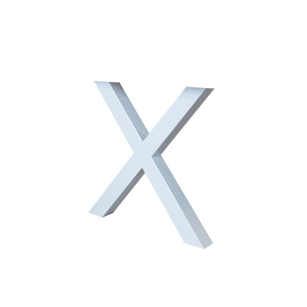 Frame X White Dimehouse White LxWxH 78x74x29 Metal White photo diagonal front view