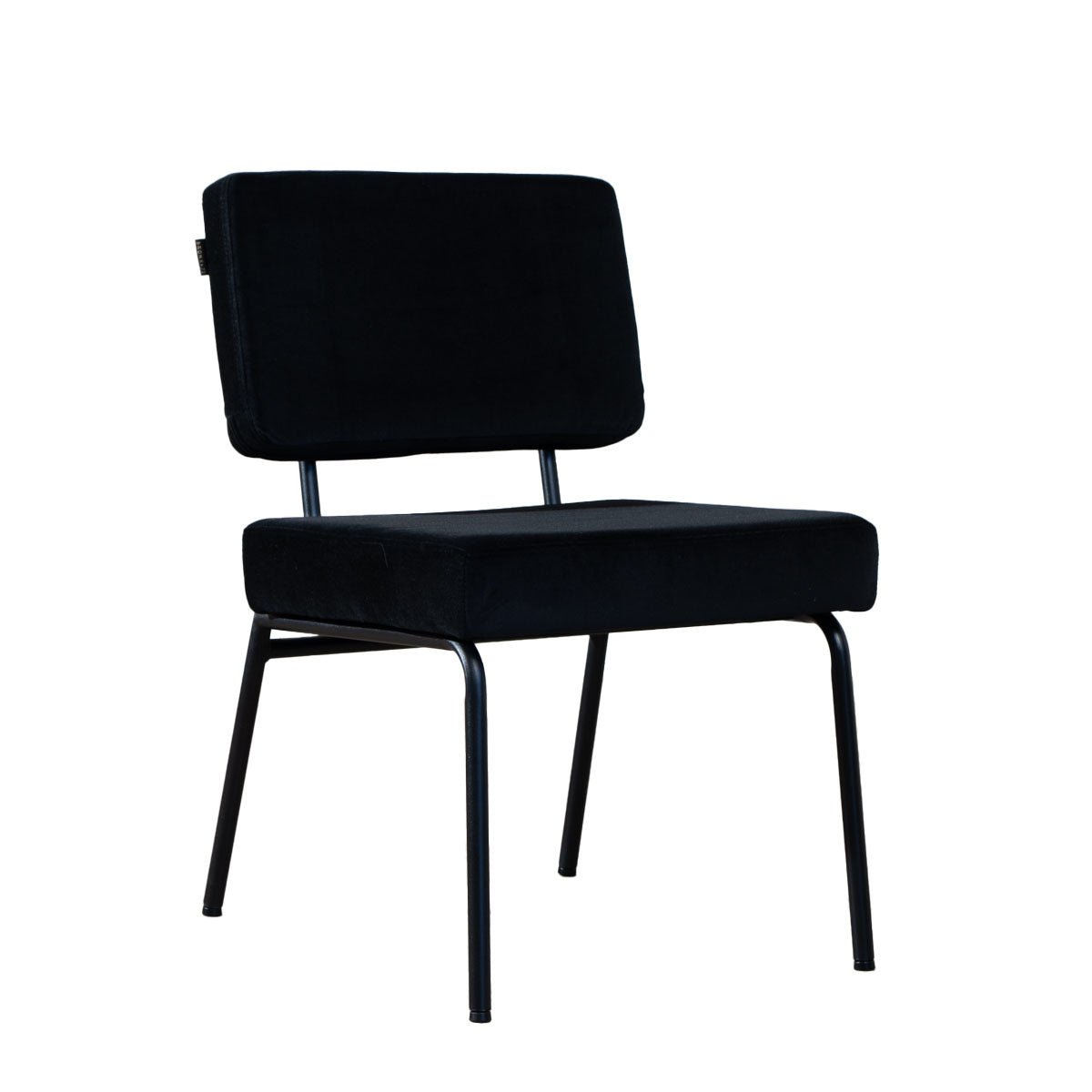 Velvet dining room chair Aspen black - image 5