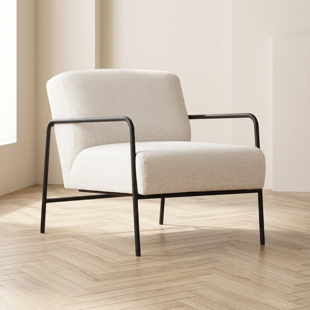 Witte fauteuil - Dimehouse