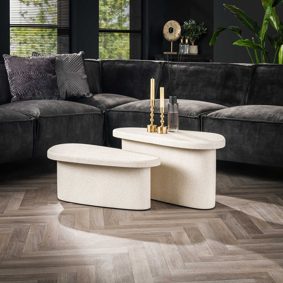 Marmer Salontafel - Dimehouse