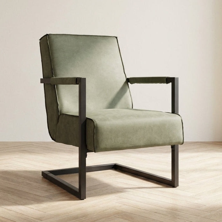 Groene fauteuil - Dimehouse