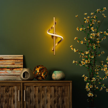 Wall lamps - Wall lamp Gold Metal Opulent - Dimehouse