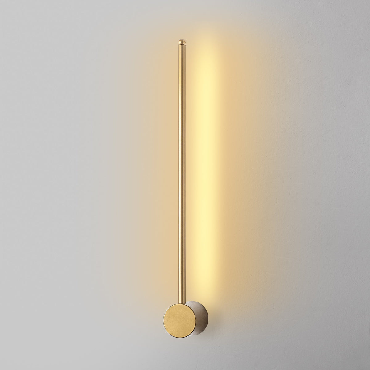 Wall lamps - Wall lamp Gold 62 cm Metal Vortex - Dimehouse